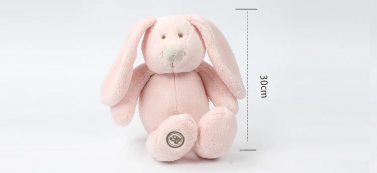 Kawaii Long Ear Rabbit Plush Dolls Toy Bunnies Kids Stuffed Animals Soft Toy Bunny Fluffy Hare Cushion juguetes Educational Doll (33)