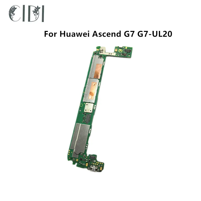 Марка CIDI используется протестированная Рабочая плата 16 ГБ для huawei Ascend G7 G7-UL20 материнская плата смартфон Ремонт Замена с номером отслеживания