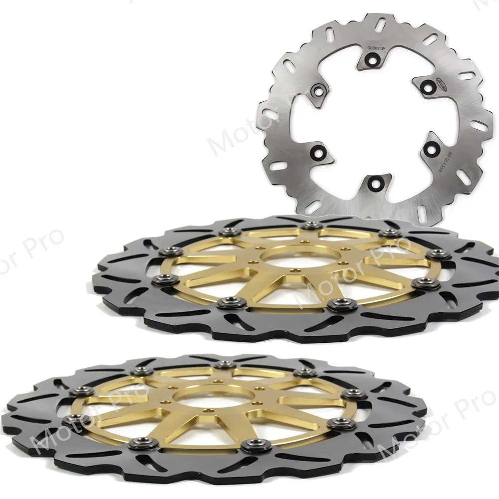 For Ducati Paul Smart Le 1000 2006 2007 Front Rear Brake Disc Disk Rotor Kit Motorcycle Accessories Monster 1000 S GT ST3 S ABS For Ducati Paul Smart Le 1000 2006 2007 Front Rear Brake Disc Disk Rotor Kit Motorcycle Accessories Monster 1000 S GT ST3 S ABS