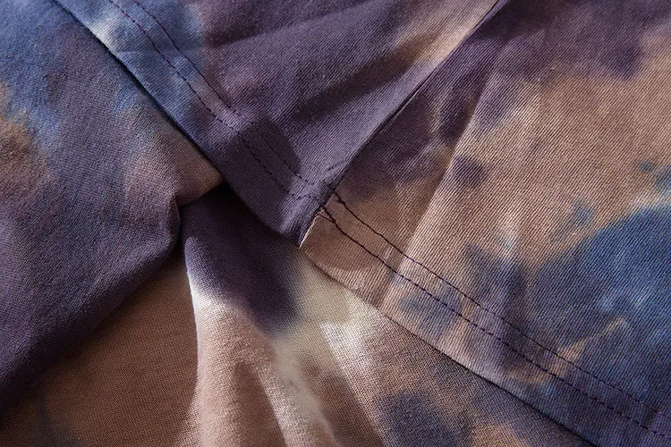 Graffiti Smile Print Tie Dye Tshirts 6