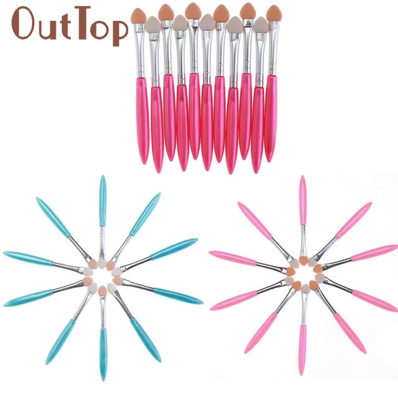 

10Pcs Makeup Eye Shadow Eyeliner Brush Makeup Eye Shadow Eyeliner Brush Sponge Applicator Tool Makeup Tool eyes shadow 30p1217