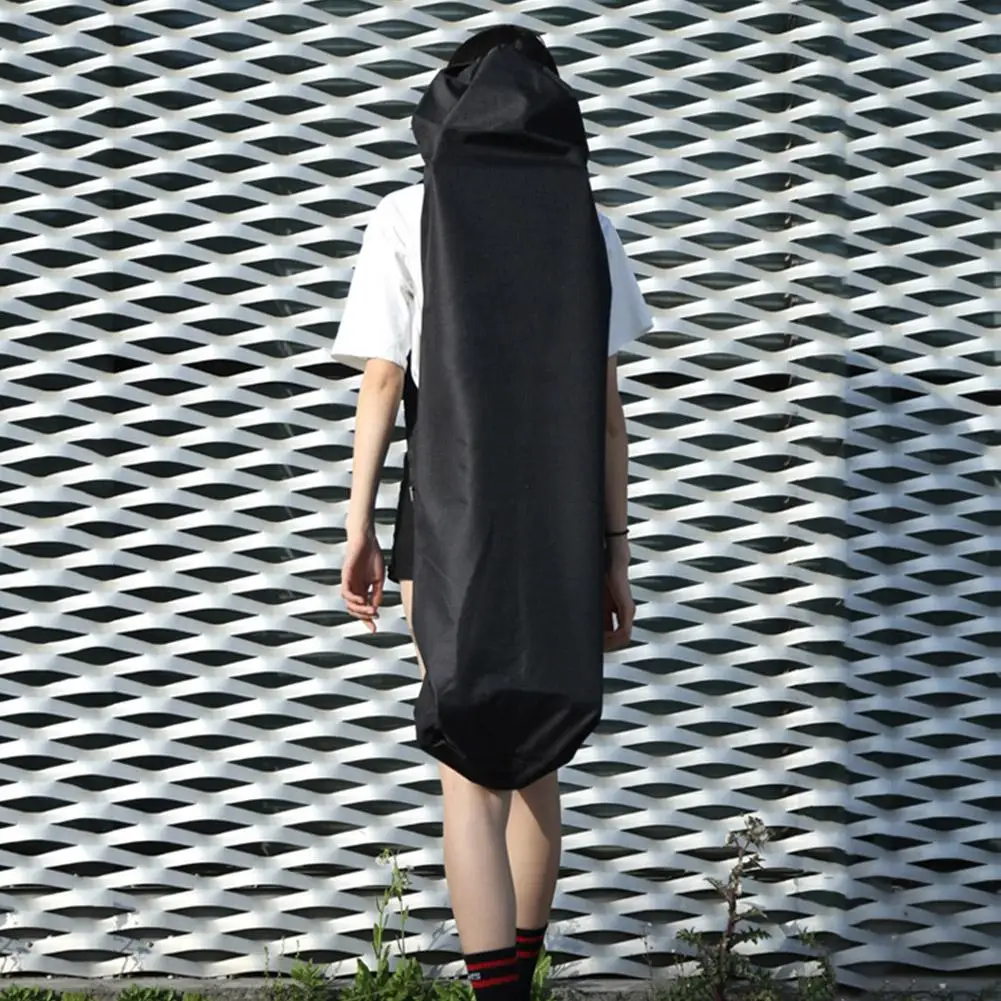 قابل للتعديل الأسود Longboard لوح التزلج على ظهره حقيبة حمل الرقص مجلس الانجراف مجلس السفر Longboard الظهر Shouler الرباط