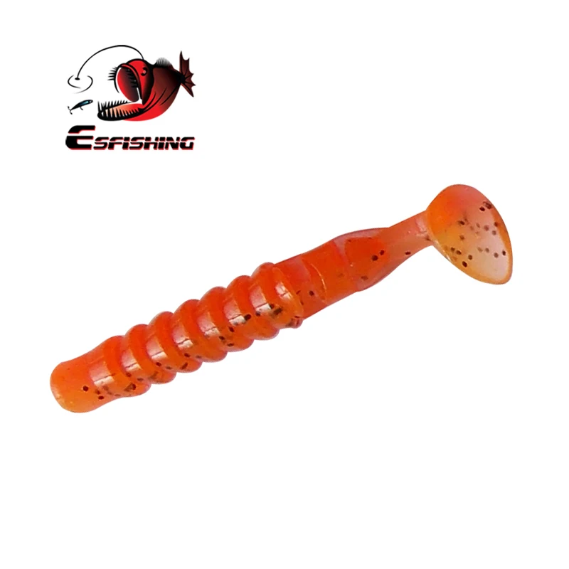 ESFISHING Blggle 5 см 1 г 10 шт. искусственная Мягкая приманка для карпа блесна снасть рыба