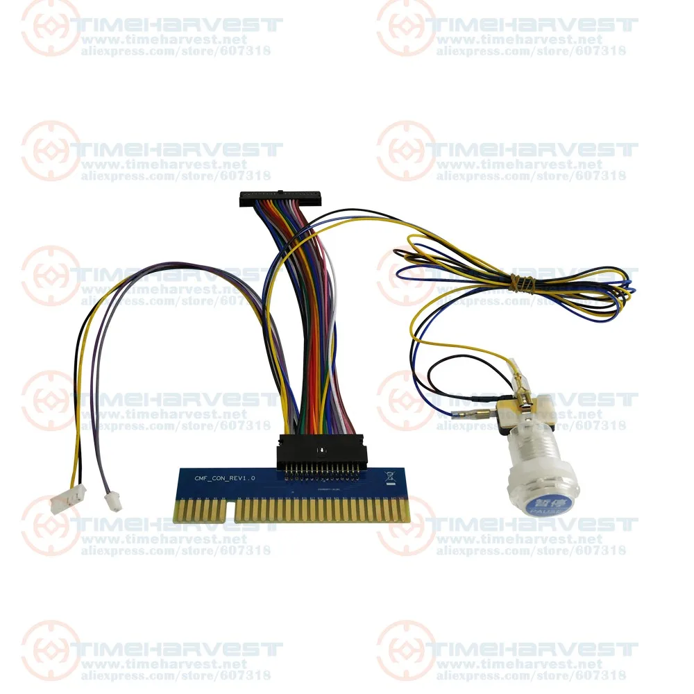 

Free shipping Good quality Wires set for Pandora box Family version connector cable converting to JAMMA for Arcade Game Machine