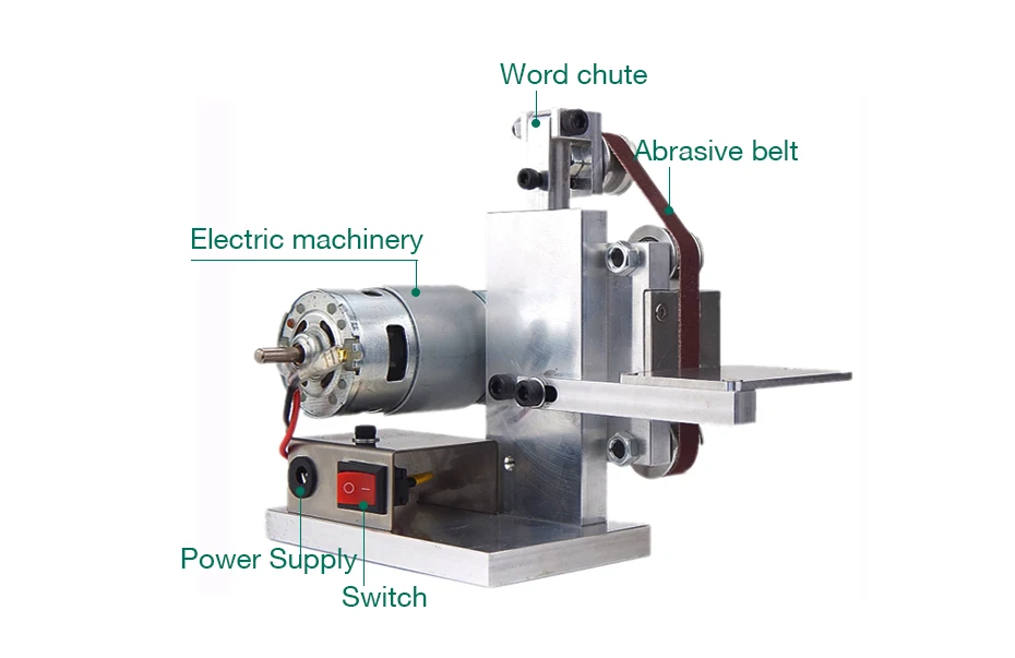 DIY Мини дрель ленточная шлифовальная машина настольная шлифовальная машина шлифовальная полировальная машинка буферный пояс шлифовальный нож Apex кромка точилка