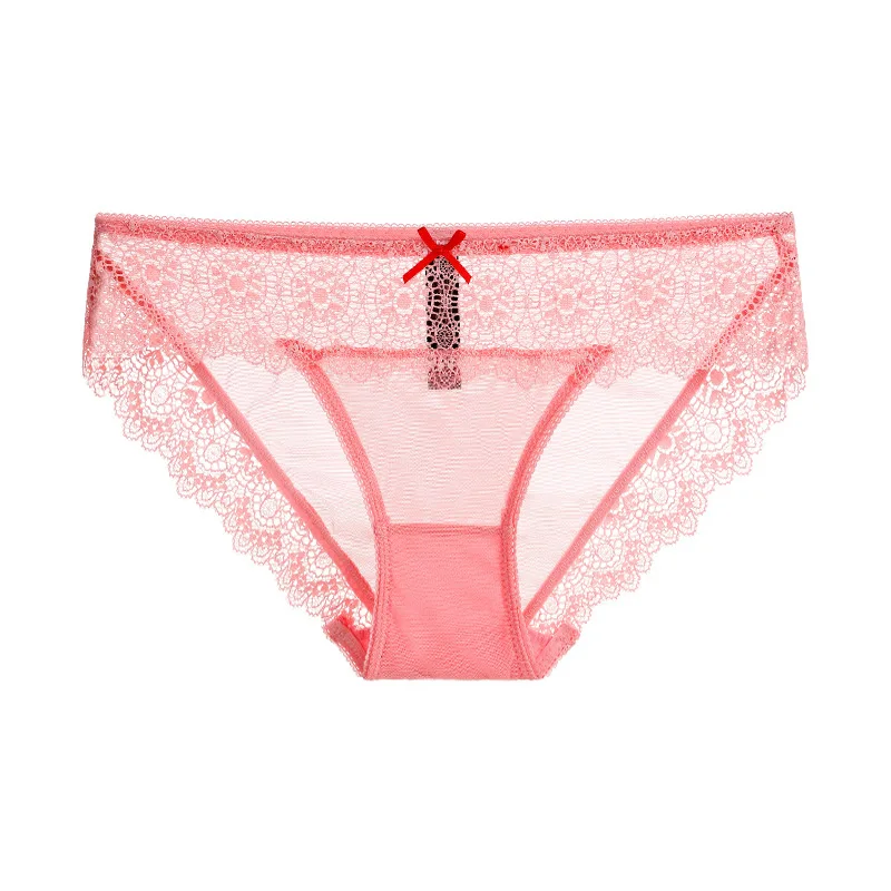 Sexy Lace Women Panties Transparent Mesh Underpants Elegant Pretty Briefs Seamless Cotton Women Underwear Hipster Lingrie (11)