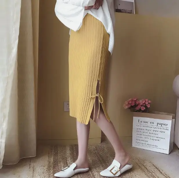 skirt with strings on side