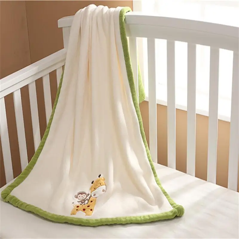 Baby Blanket Newborn Infant Crib Bedding For Boy And Girl Super Soft