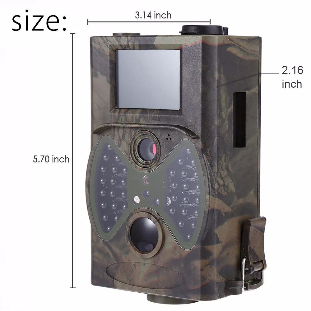 

Wildlife Hunting Camera HC300A 12MP HD 1080P 940NM 2.0" LCD Trail Camera Wireless Infrared Scouting Camera