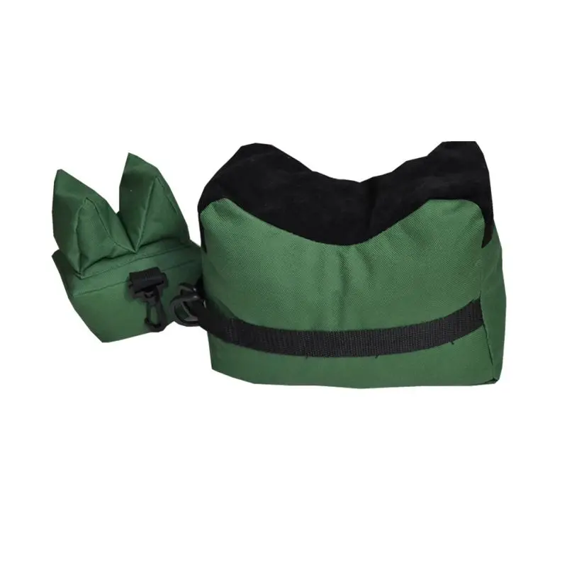

Portable Shooting Rear Gun Rest Bag Set Front & Rear Rifle Target Hunting Bench Unfilled Stand Hunting Gun Accessories