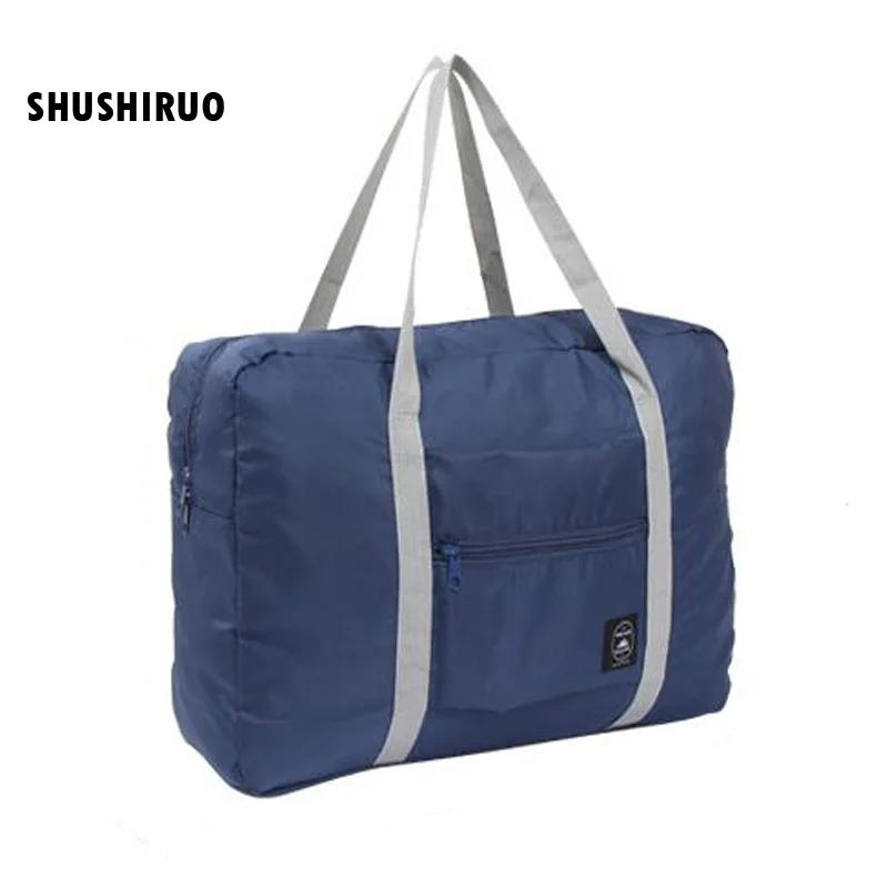 Shushiruo Чемодан складная дорожная сумка Дорожные сумки Водонепроницаемый Оксфорд сумка для хранения одежды унисекс Чемодан Упаковка