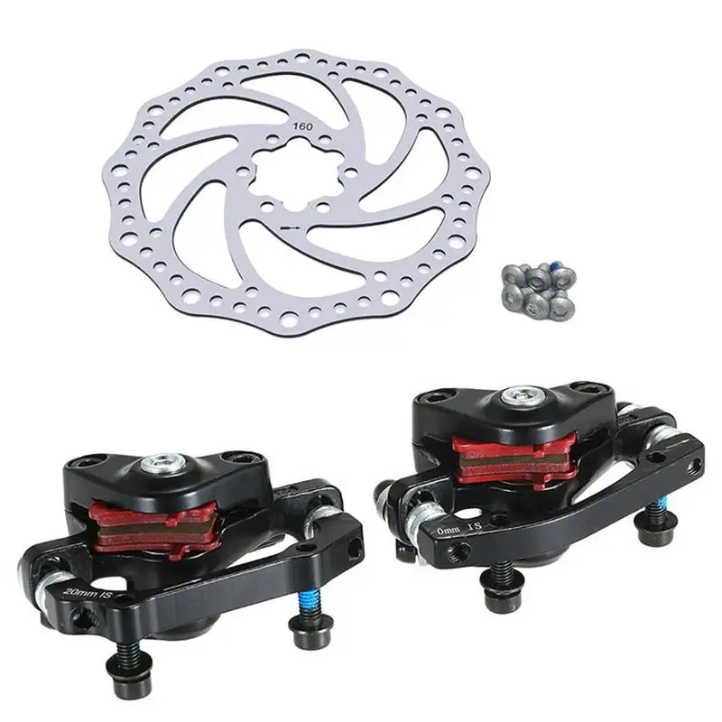 ZTTO Aluminum Alloy XC Mountain Bike MTB Mechanical Disc Brake with 160mm Rotors