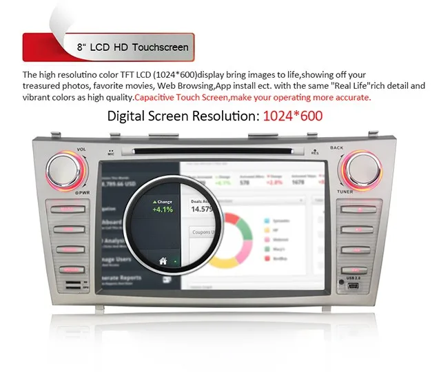 Excellent New 8 Inch Android 8.1 Car DVD Player GPS Navigation Radio Audio For Toyota Corolla GPS Navi Navigation System Autoradio 5 Excellent New 8 Inch Android 8.1 Car DVD Player GPS Navigation Radio Audio For Toyota Corolla GPS Navi Navigation System Autoradio 5