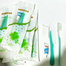 ; набор из 10 компл./лот 4 в 1 отель туризма для ручной клади одноразовые Зубная щётка toothpate расческа и мыло с раздельная упаковка