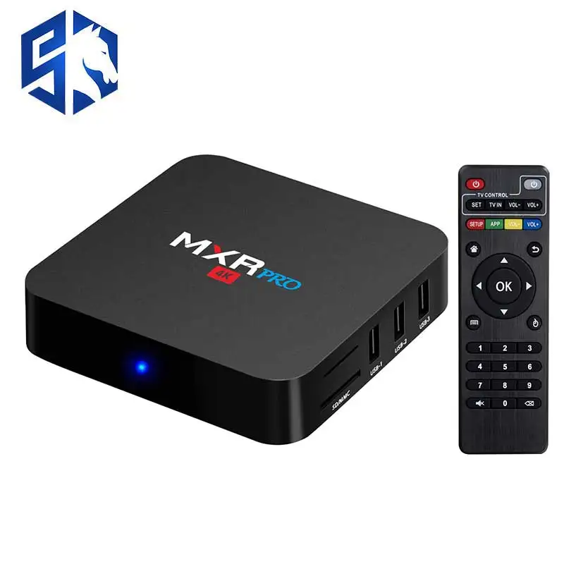 

4GB RAM 32GB ROM MAX MXR PRO Set Top Box Android 7.1 Smart TV Box RK3328 Quad Core 2.4GHz WiFi VP9 H.265 UHD Iptv Box 4K Player