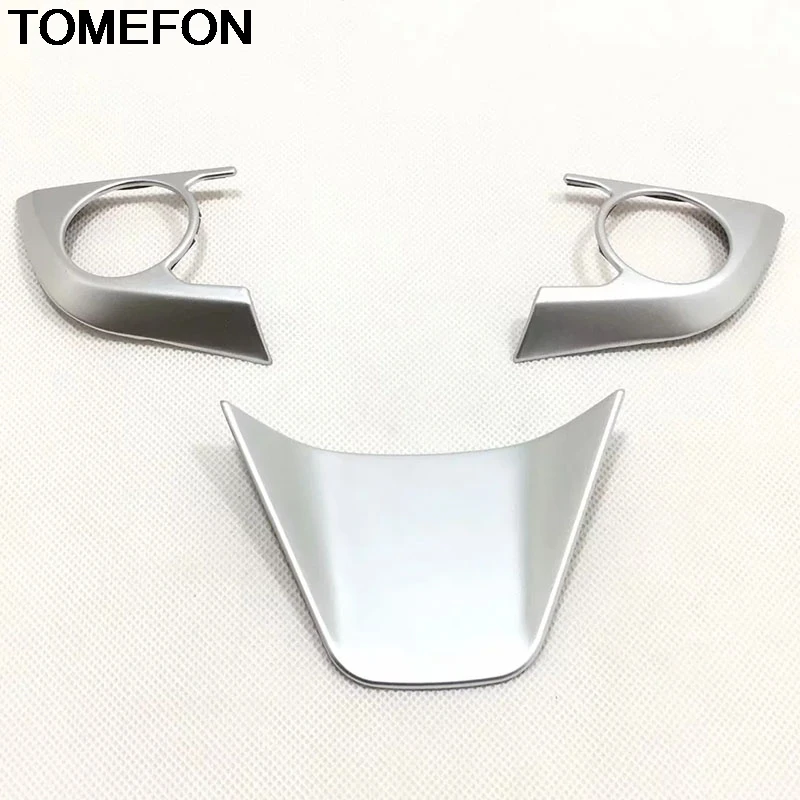 TOMEFON для Toyota Camry XV70 2017 2018 2019 отделка Руля рамы формование аксессуары интерьера