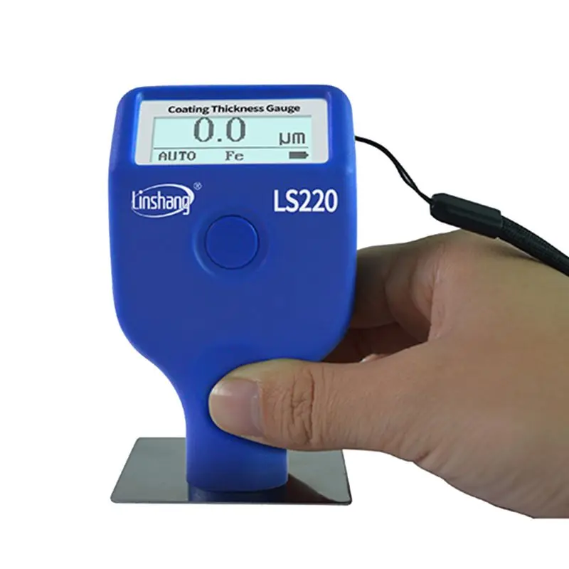 

Paint Coating Thickness Tester 0-2000 0.1 Fe NFe Probe Gauge LS220 for Auto Car