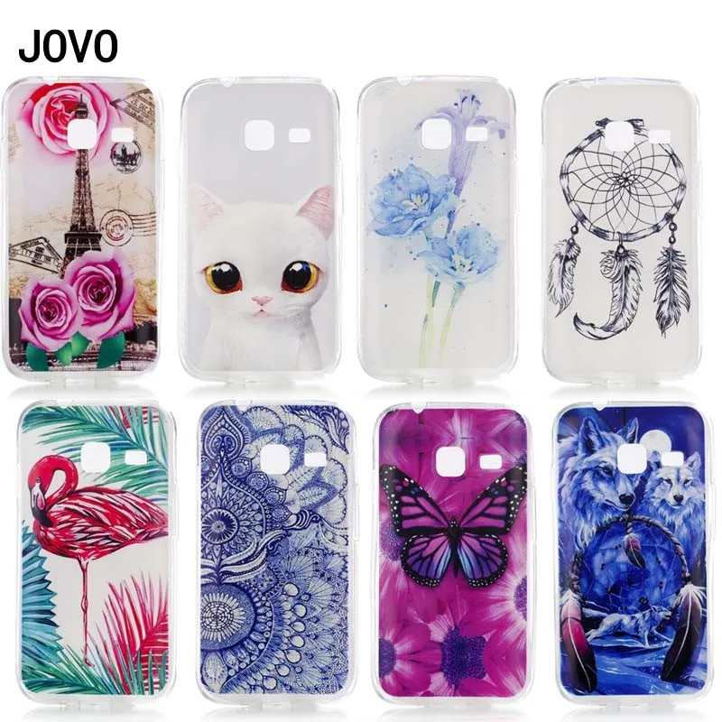 JOVO TPU Silicone Phone Case For Funda Samsung Galaxy J1 mini J105 J105H Soft Back Cover Coque Capa |
