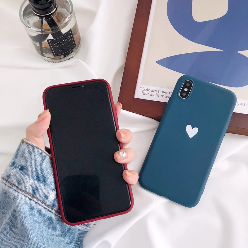 Простой мягкий матовый чехол для телефона Xiaomi Mi 9 SE 8 Play 6 A1 силиконовый с