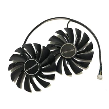 Его RX580 XFX RX580 GPU VGA альтернатива кулер вентилятор охлаждения для его XFX RX 580 Графика видео карты как замена