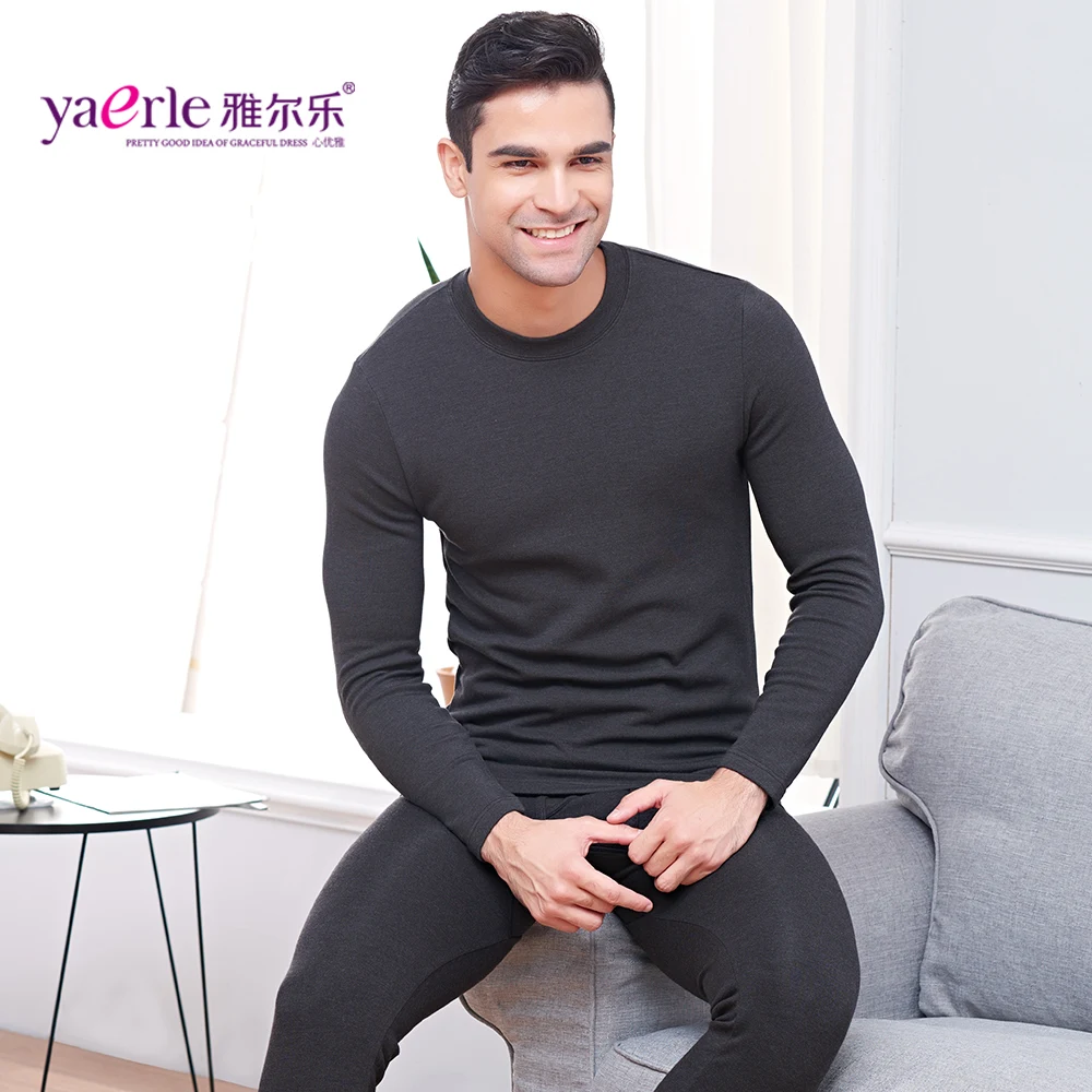 Men Thermal Underwear Sets 2017 Thick Fever 37 Degree Winter Fever Technology Elastic Thermo Underwears Suits Long Johns Y3
