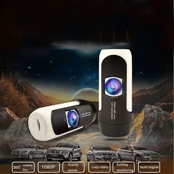 

ENKLOV Mini Driving Logger Exit Hot Sell 360 Rotatable Hidden High Speed Car Drive Record Gravity Sensing 140 Wide Angle