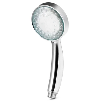 

Three-color temperature control sensor Led Shower head for Baby shower watering bathroom device Chuveiro do banheiro