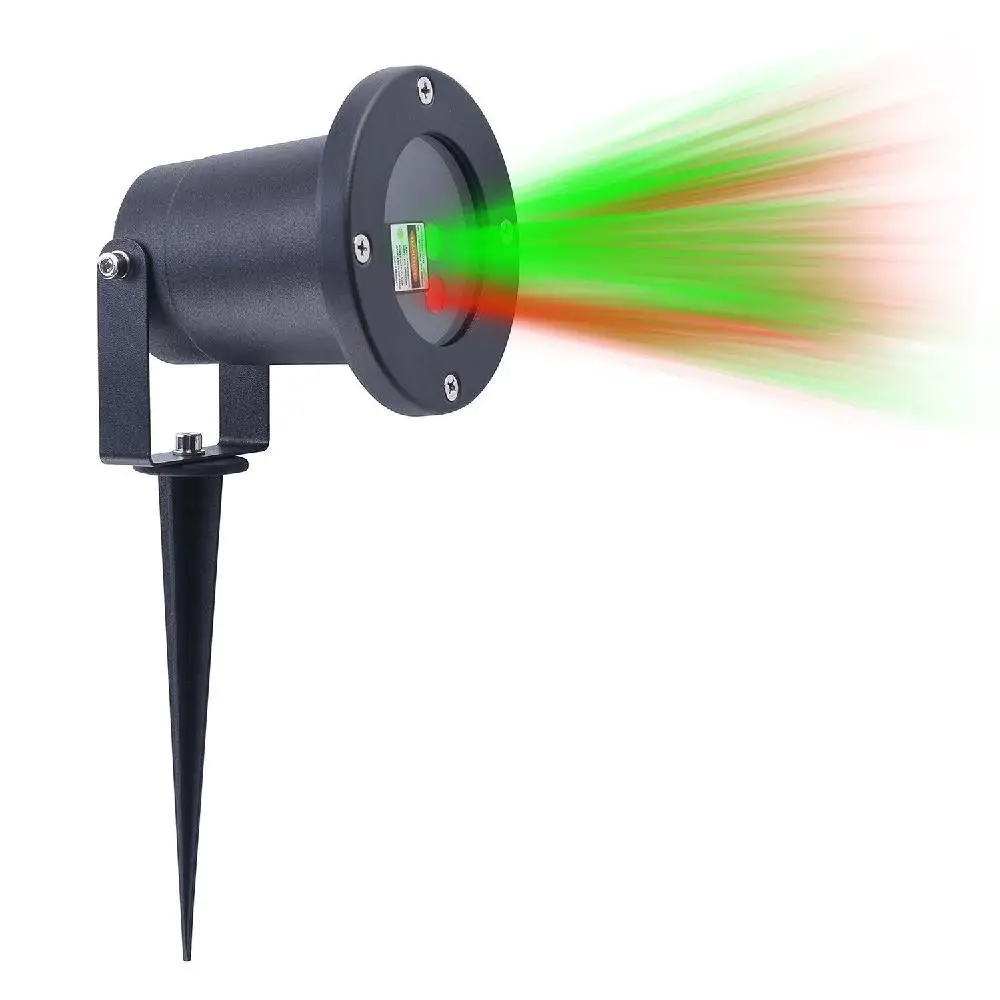 

SOLLED Outdoor Laser Projector Sky Star Spotlight Showers Landscape DJ Disco Lights R&G Garden Lawn Christmas Lighting