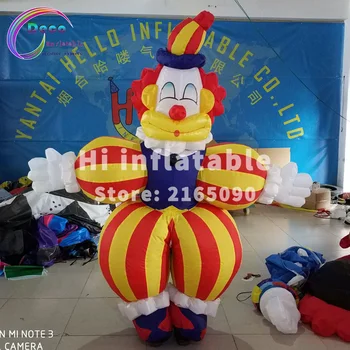 

2m high Inflatable Advertising Walking Clown Costume