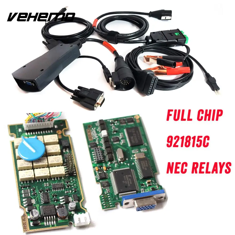 

Vehemo V7.83 Diagnostic Tool Interface Auto Diagnostic Tool Kit Car Diagnostic Tool for Diagbox USB Cable Connector for Quick