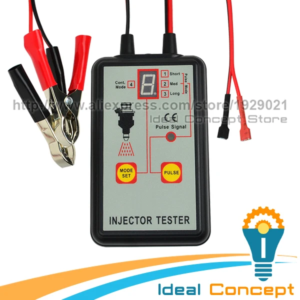 Auto Car Fuel Injector Tester 4 Pulse Modes 12V Automotive Vehicle font b Diagnostic b font