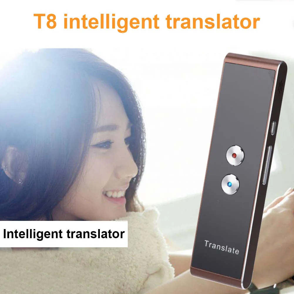

Smart Voice Speech Translator Two-Way Real Time 30 Language Translation for Travelling Meeting New Dropshipping