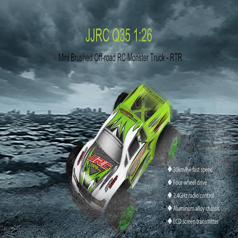 Новый RC автомобиль JJRC Q35 матовый внедорожный Внедорожник Monster RTR быстрая скорость