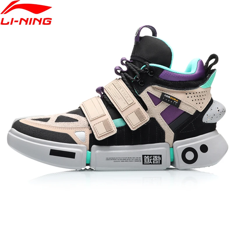 Li Ning мужские FW ESSENCE ACE + Wade Культовая обувь из натуральной кожи износостойкая