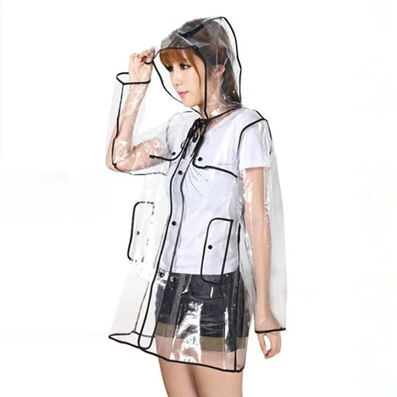 Parka transparente femme Clearance