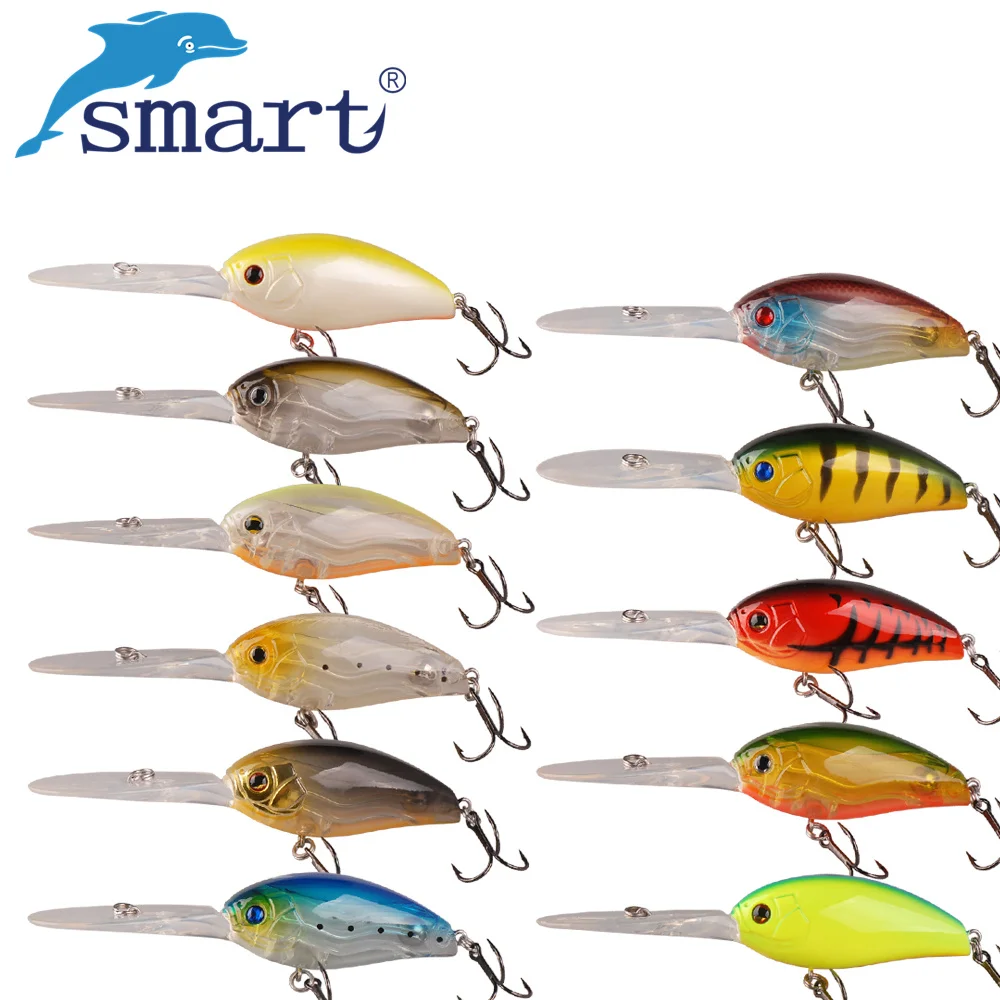 

Smart Lure 63mm/19.2g Crankbaits Floating Tungsten Ball Fishing Lure Isca Artificial Para Pesca Leurre Peche Wobblers Kunstaas
