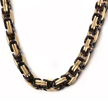 Vnox 55 cm hombres collar largo para los hombres de metal de acero inoxidable biker cadena joyas de gran parte