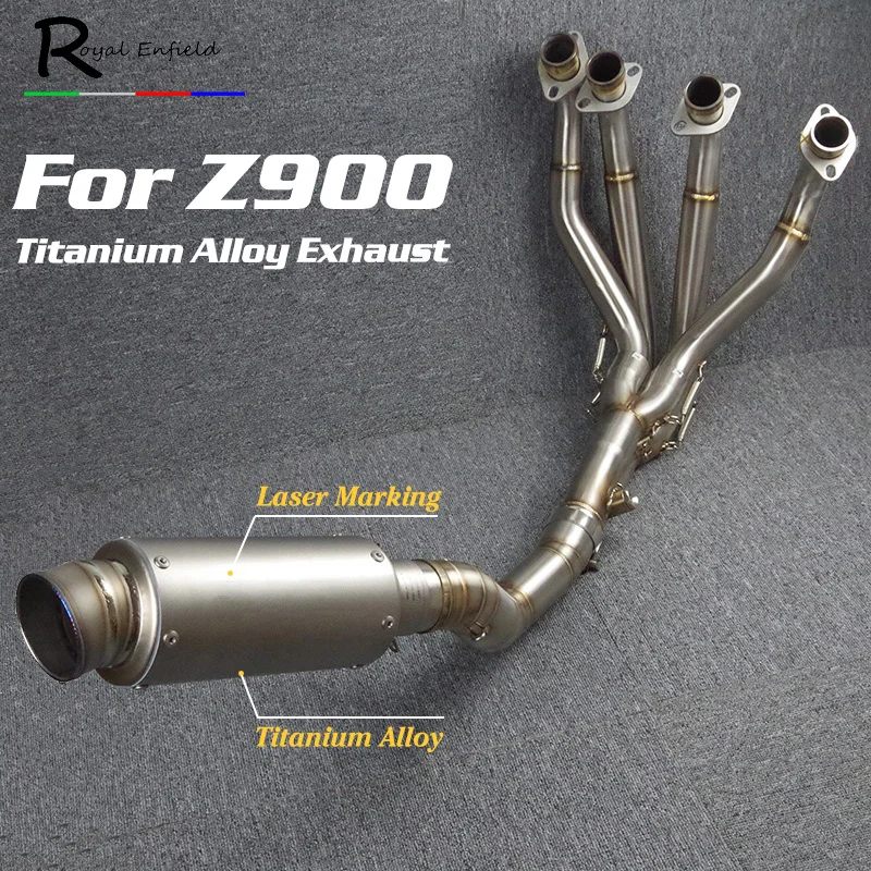 Buy Z900 Motorcycle Exhaust muffler full system Pipe