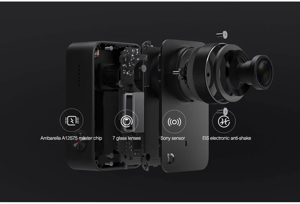 Original Xiaomi Mijia Mini Action Camera Digital Camera 4K 30fps Video Recording 145 Wide Angle 2.4 Inch Touch Screen Sport Smart App Control ok (10)