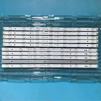 

1set=10pcs LED backlight For TCL D50A710 L50F2850A RF-BS500E32-0701L/0701R-02 A0