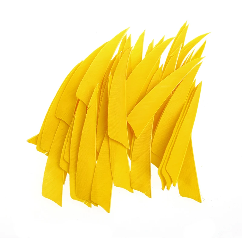 50Pcs 4" Arrow Feathers Turkey Feather Archery Accessories Fletching Feathers 50Pcs 4" Arrow Feathers Turkey Feather Archery Accessories Fletching Feathers