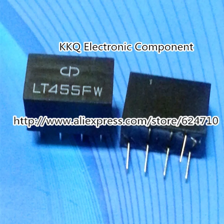 10 sztuk LT455FW LT 455FW 455FW 455F 1 + 4 5Pin DIP-5 455KHz