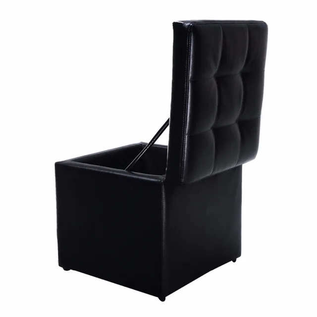 Giantex Cube Ottoman Pouffe Storage Box Lounge Seat Footstools With Giantex Cube Ottoman Pouffe Storage Box Lounge Seat Footstools With Hinge Top New Modern Living Room