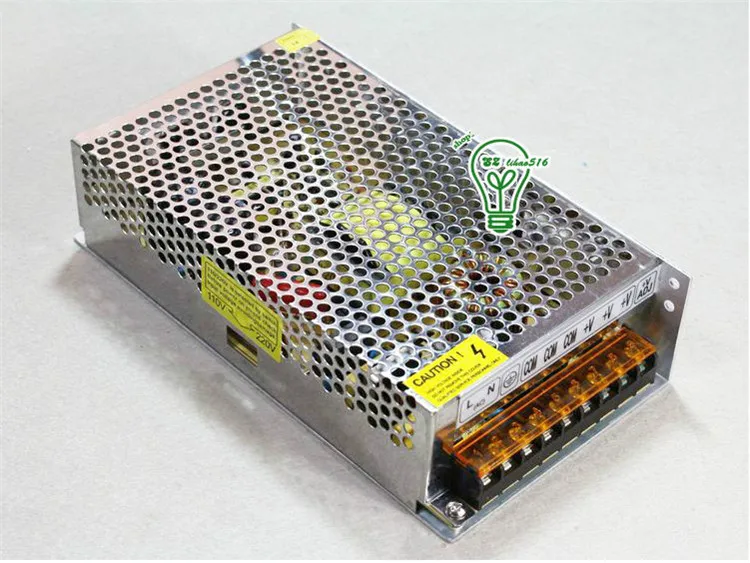 

Free Shipping AC 110-240V to DC 12V 20A Switching Power Supply Converter with power cable PS-12V-20A