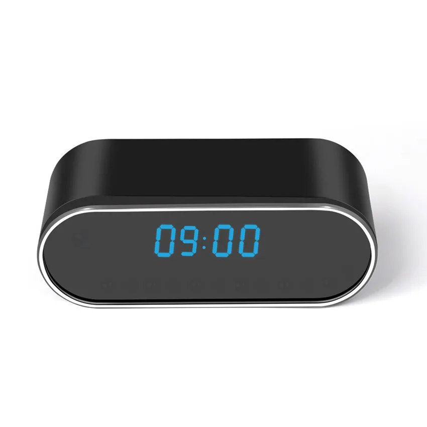 

H.264 WiFi Clock Mini Camera 1080P HD DVR Camcorder Alarm Set Night Vision Motion Sensor Remote Monitor For Home Office