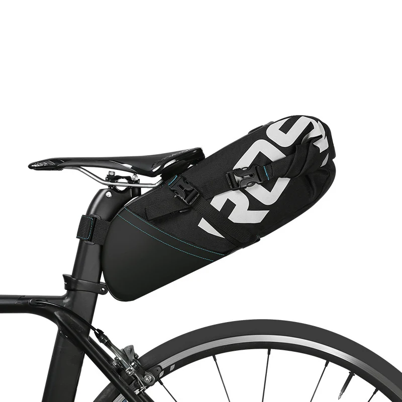 Discount ROSWHEEL NEWEST 8L 10L Waterproof MTB Bike Bag Bike Saddle bag Rear Seat Bags Accessories Cycling Bicycle Saddle Bag 1