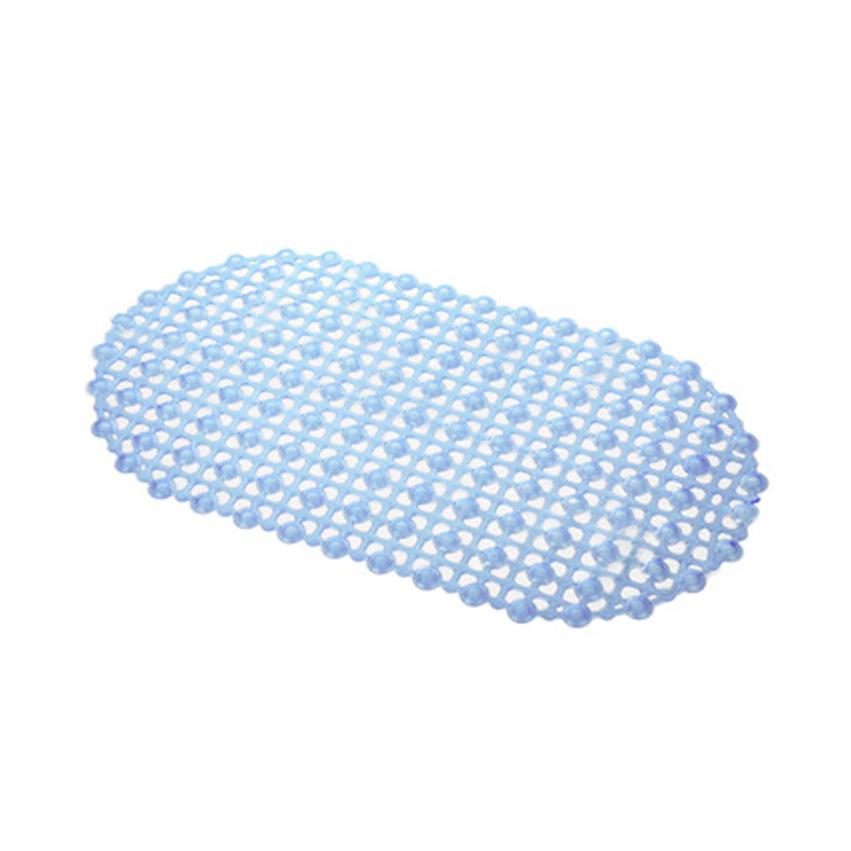 PVC Water Proof Drops Oval Anti Slip Bathroom Shower Mat Foot Massage