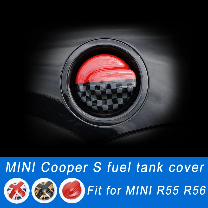 Gas Fuel Tank Cap Vinyl Cover Decorative Shell Sticker Sticker Decals Decoration MINI modified