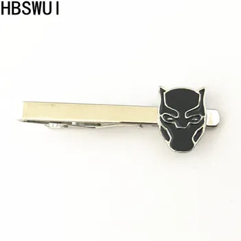 

HBSWUI Wholesale Free shipping 20PCS a lot Black Panther Tie Clips HJIKFDF03
