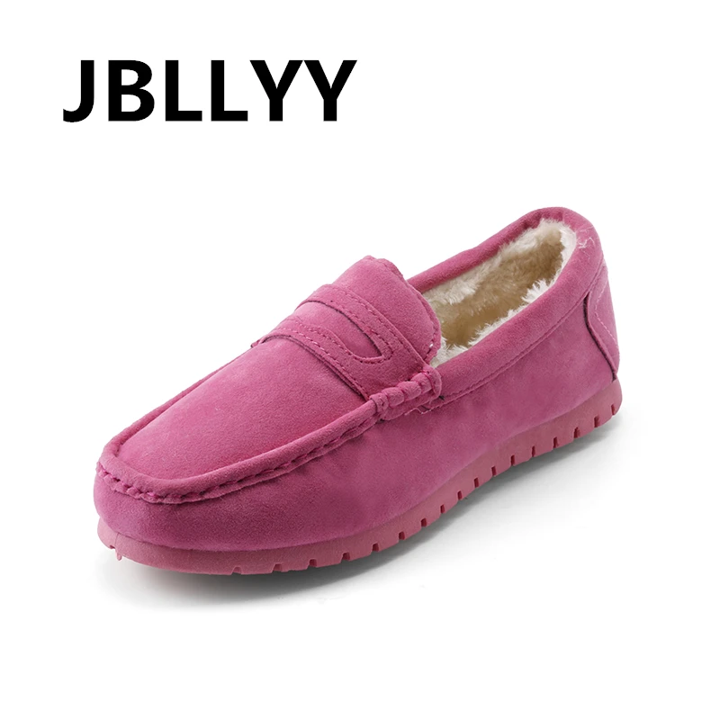 

Jbllyy Brand Fashion Winter Style Soft Moccasins Couples Flats Loafer Shoes Couples Doug Shoes High Quality Warm Shoes